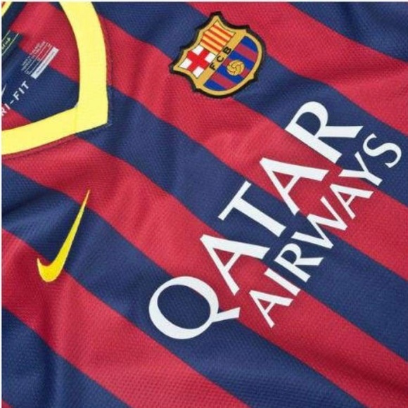 Authentic Nike Dri-Fit LFP FC Barcelona Lionel Messi #10 Jersey, Boy's Size XXL. - Picture 5 of 13